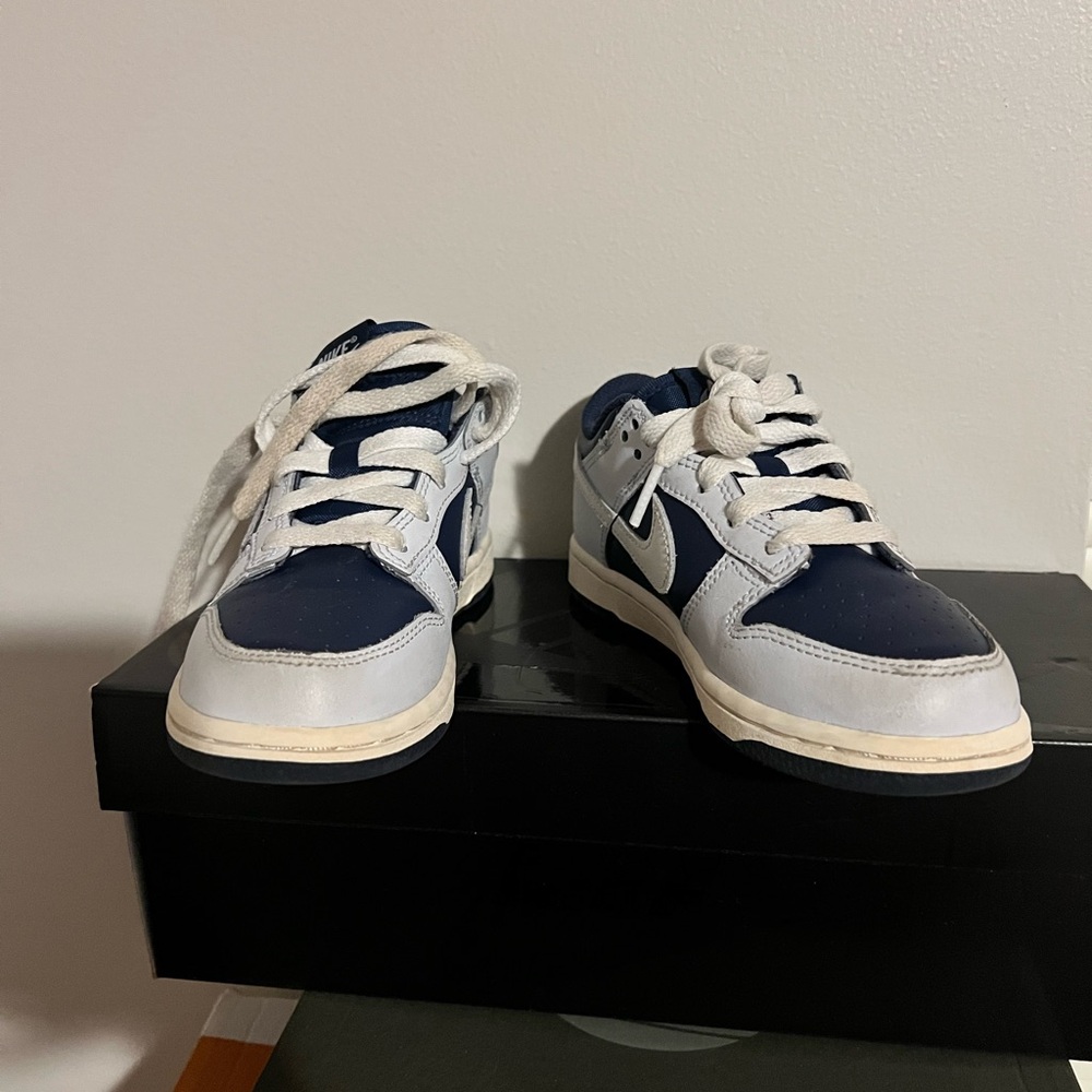 Nike Kids' Blue and White Sneakers